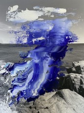 17 Kate Beck, Willl'sStrait I, 2022. Oil print on Digital Chromogenic print. 30 inches x 24 inches
