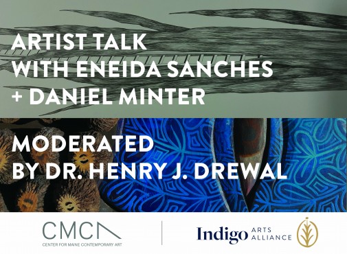 Daniel Minter and Eneida Sanches in conversation with Henry Drewal
